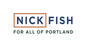 Nick Fish for Portland logo (Matt Giraud, Gyroscope Creative)