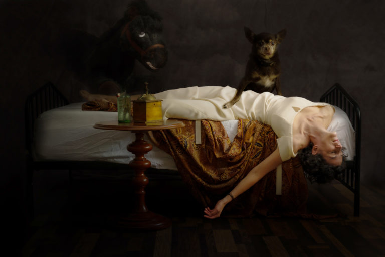 Recereating Fuseli’s ‘The Nightmare’ | Matt Giraud Photography