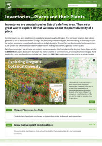 Oregon Flora Inventory Teaser (Matt Giraud, Creative Director, Gyroscope Creative)