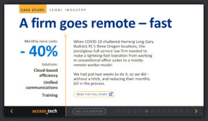 Access Tech digital brochure: case study (Matt Giraud, Creative Director, Developer, Gyroscope Creative)
